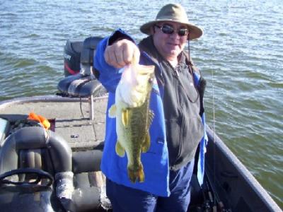 Mr. Dial with a 4lber. + At Sam Rayburn